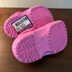 Toddler Girls Pink Crocs